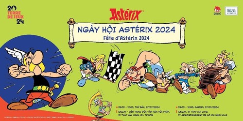 Giao lưu với bạn đọc truyện tranh trong Ngày hội Astérix 2024  - ảnh 1