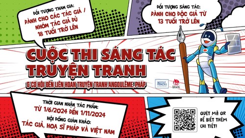 Viện Pháp hỗ trợ phát triển truyện tranh ở Việt Nam - ảnh 1