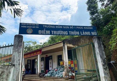 Thầy giáo “ông nội” Nguyễn Xuân Khang và Dự án nuôi trẻ em và học sinh Làng Nủ sau lũ quét - ảnh 2