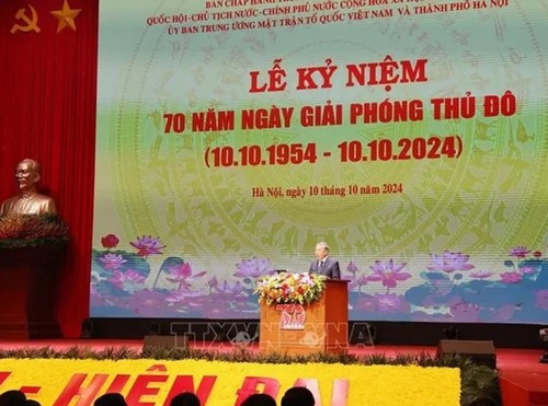 Phát triển Thủ đô Hà Nội văn hiến - văn minh - hiện đại, sớm trở thành thành phố kết nối toàn cầu - ảnh 1