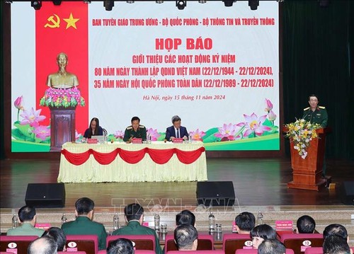 Hơn 20 hoạt động trọng điểm kỷ niệm 80 năm ngày thành lập Quân đội nhân dân Việt Nam (02) - ảnh 1