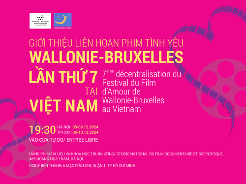 Liên hoan Phim Tình yêu Wallonie-Bruxelles lần thứ 7 tại Việt Nam - ảnh 1