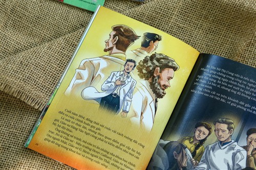 Kỷ niệm ngày Thầy thuốc Việt Nam: Nhà xuất bản Kim Đồng giới thiệu sách tranh “Đặng Văn Ngữ  - Tận hiến cả cuộc đời” - ảnh 3