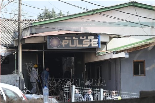 Điện chia buồn về vụ hỏa hoạn tại Bắc Macedonia làm nhiều người thương vong - ảnh 1