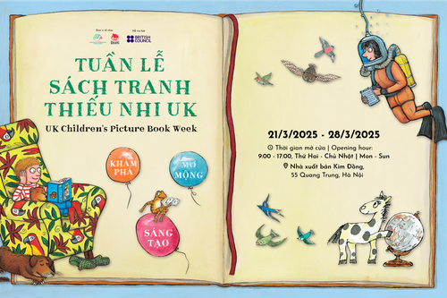 Tuần lễ sách tranh thiếu nhi UK: Khám phá, Mơ mộng, Sáng tạo - ảnh 3