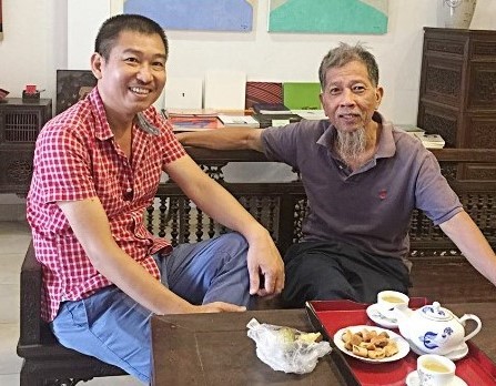 Họa sĩ Lê Thiết Cương: “Gốm Thiệp” - cuộc hội ngộ đa thanh, đa sắc  - ảnh 2