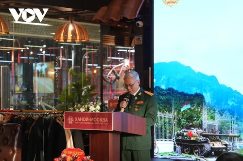 Hội cựu chiến binh Việt Nam tại Nga kỷ niệm 50 năm ngày thống nhất non sông - ảnh 2