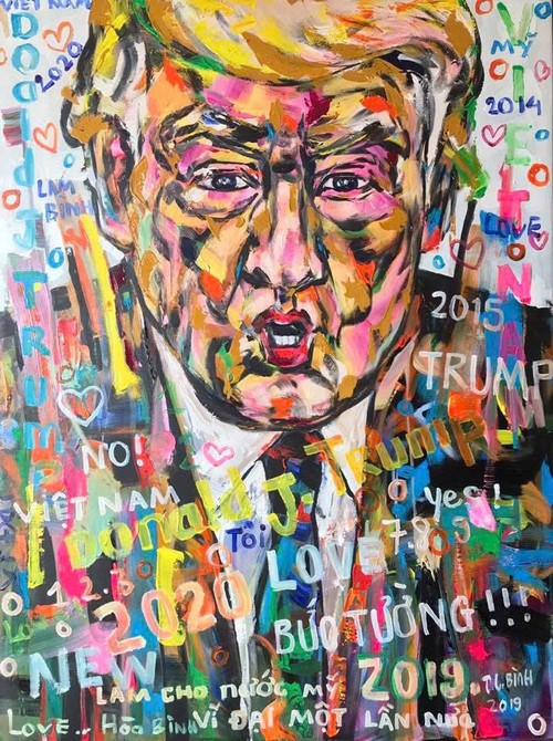 Họa sĩ Trần Lâm Bình và triển lãm “Hồn nghệ” - ảnh 4