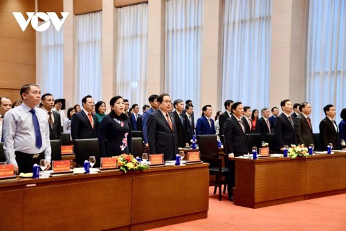 Chủ tịch Quốc hội Trần Thanh Mẫn dự Đại hội Đảng bộ Ủy ban Pháp luật và Tư pháp  - ảnh 1