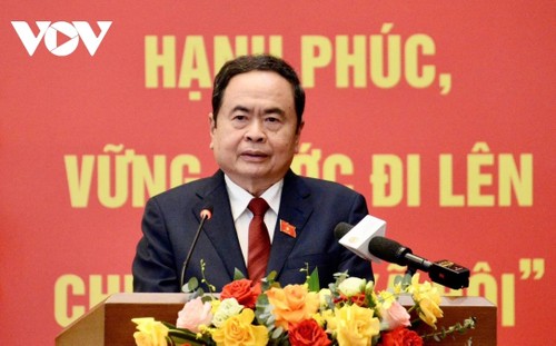 Chủ tịch Quốc hội Trần Thanh Mẫn dự Đại hội Đảng bộ Ủy ban Pháp luật và Tư pháp  - ảnh 2