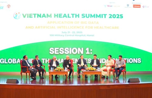 Diễn đàn Y tế Việt Nam 2025 kết nối dữ liệu lớn và AI trong chẩn đoán và điều trị y khoa - ảnh 1