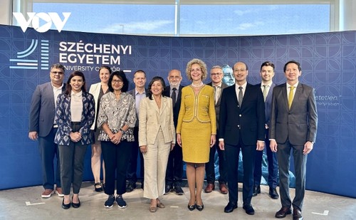 Cơ hội hợp tác giữa các trường đại học ở Việt Nam và Đại học Győr ở Hungary - ảnh 1