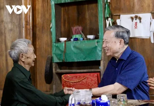 Tổng Bí thư Tô Lâm làm việc với chính quyền xã vùng biên giới tỉnh Điện Biên - ảnh 4