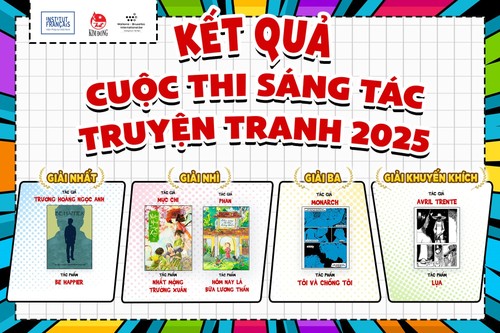 Công bố kết quả Cuộc thi Sáng tác truyện tranh 2025 - ảnh 1