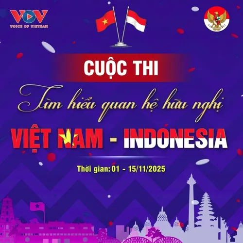 Cuộc thi tìm hiểu quan hệ hữu nghị Việt Nam - Indonesia - ảnh 1