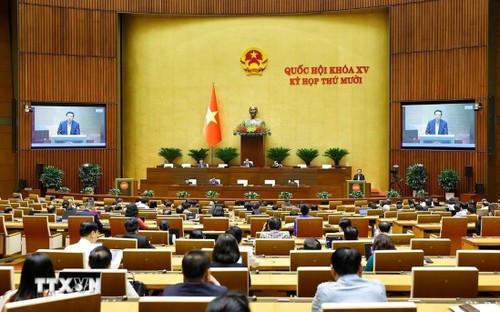 Quốc hội thảo luận về việc điều chỉnh giảm dự toán chi sự nghiệp kinh tế năm nay  - ảnh 1