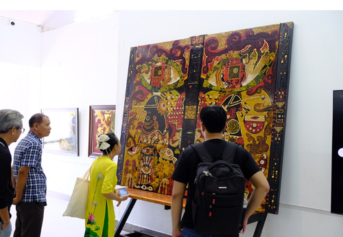 Nhìn lại mỹ thuật Việt trước thềm xuân: bức tranh đa chiều của sáng tạo và hội nhập - ảnh 2