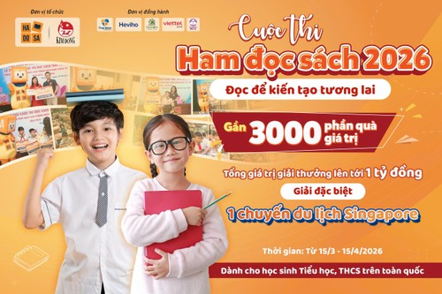 Phát động cuộc thi Ham đọc sách cho lứa tuổi thiếu niên - ảnh 1