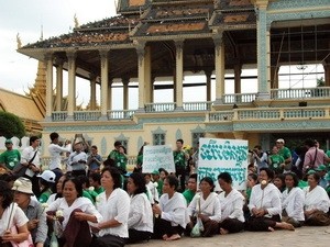 พรรค CNRP ยืนยันแผนจัดการชุมนุมครั้งใหญ่ - ảnh 1