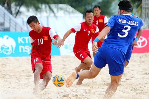 เปิดงานมหกรรมการแข่งขันกีฬาชายหาดเอเชียหรือเอเชี่ยนบีชเกมส์ครั้งที่ 5 ณ นครดานัง - ảnh 1