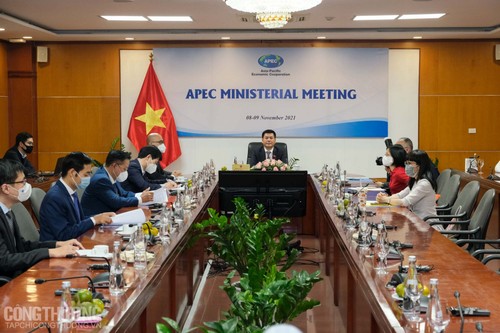 การประชุมรัฐมนตรีว่าการกระทรวงการต่างประเทศและรัฐมนตรีเศรษฐกิจเอเปกครั้งที่ 32 - ảnh 1