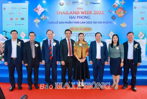เปิดสัปดาห์สินค้าไทยปี 2025 ณ นครไฮฟอง - ảnh 2