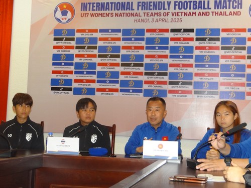 แถลงข่าวเกี่ยวกับการแข่งขันฟุตบอล Thailand – Vietnam U17 Women Football Friendship Match - ảnh 1