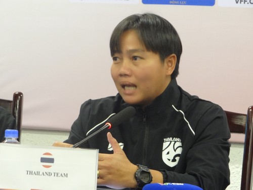 แถลงข่าวเกี่ยวกับการแข่งขันฟุตบอล Thailand – Vietnam U17 Women Football Friendship Match - ảnh 3