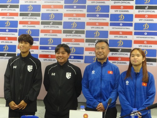 แถลงข่าวเกี่ยวกับการแข่งขันฟุตบอล Thailand – Vietnam U17 Women Football Friendship Match - ảnh 6