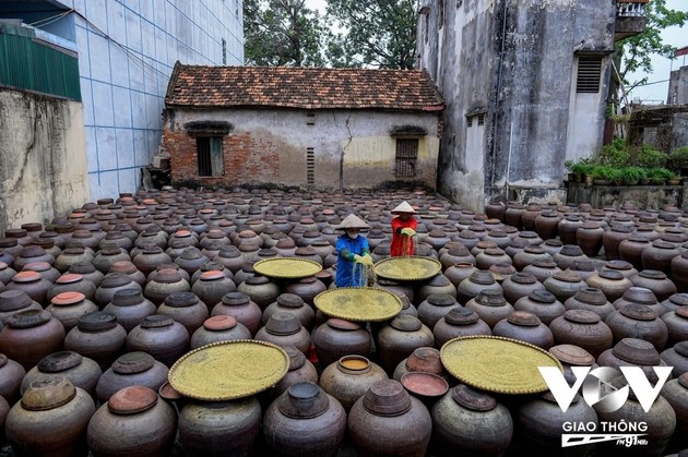 The making of fermented soybean paste in Hung Yen