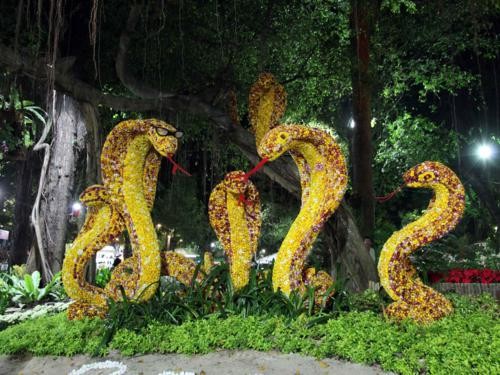 Inauguran festival primaveral de flores en Ciudad Ho Chi Minh - ảnh 1