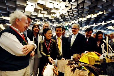 Vietnam en Feria Internacional de Productos de Artesanía y Bellas Artes en Italia - ảnh 1