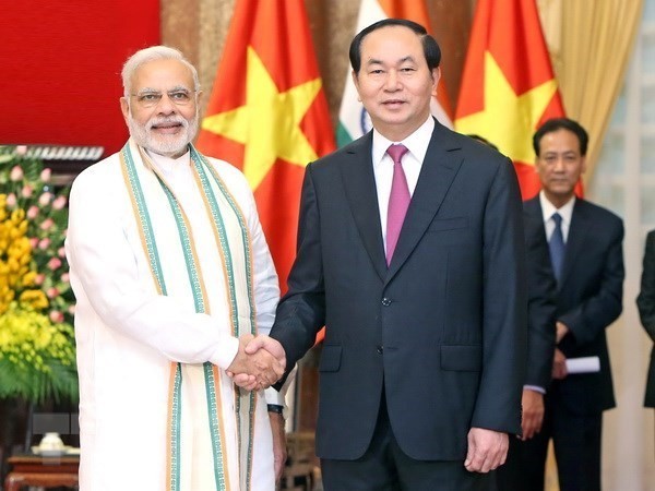 La India y Vietnam confirman las relaciones históricas - ảnh 1