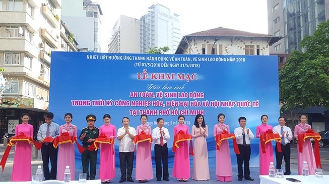 Comienza el Mes de Seguridad e Higiene Laboral en Ciudad Ho Chi Minh - ảnh 1