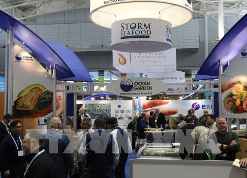 Productos pesqueros de Vietnam en Seafood Expo North America 2019 - ảnh 1