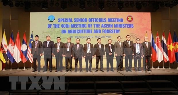 Comienza Conferencia de Altos Funcionarios de Agricultura y Silvicultura de la Asean en Vietnam - ảnh 1