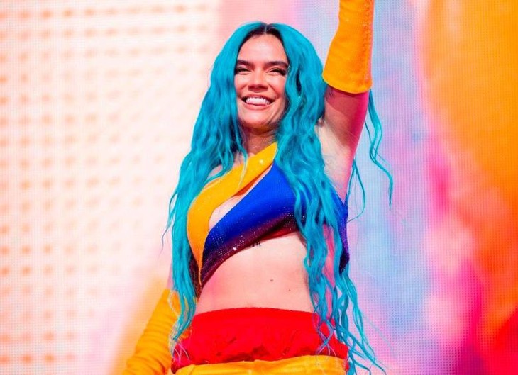 Cantante colombiana enamoró al público del Festival Coachella 2022 en Estados Unidos - ảnh 1