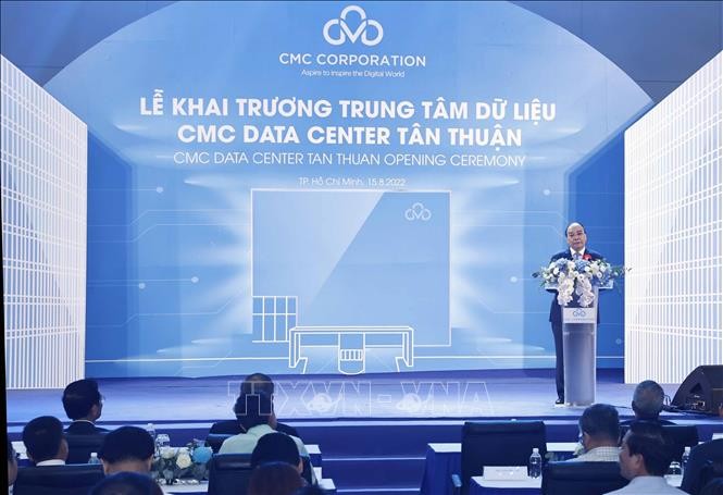 Centro de datos CMC Tan Thuan, otro avance tecnológico de Vietnam - ảnh 1