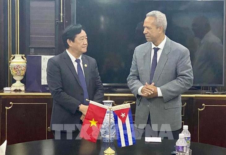 Binh Duong busca oportunidades de cooperación e inversión en Cuba - ảnh 1