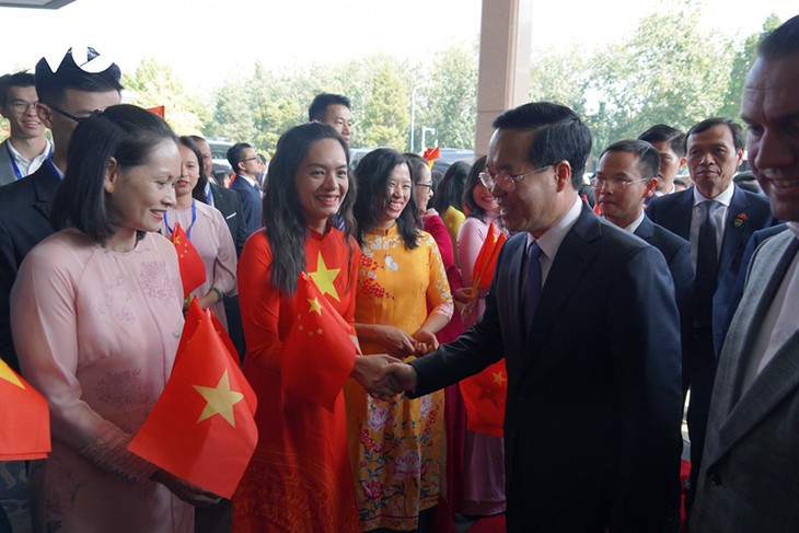 El Presidente de Vietnam comienza visita de trabajo en China - ảnh 2