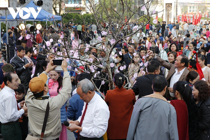 Localidades vietnamitas celebran un mayor número de turistas durante el Tet 2024 - ảnh 1