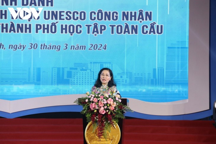 Ciudad Ho Chi Minh: Miembro de la Red Mundial de Ciudades del Aprendizaje - ảnh 3