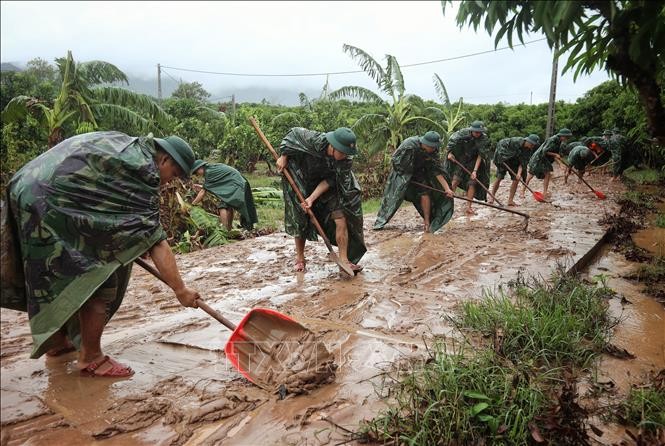 Vietnam sigue recibiendo mensajes de solidaridad por impacto del tifón Yagi - ảnh 1