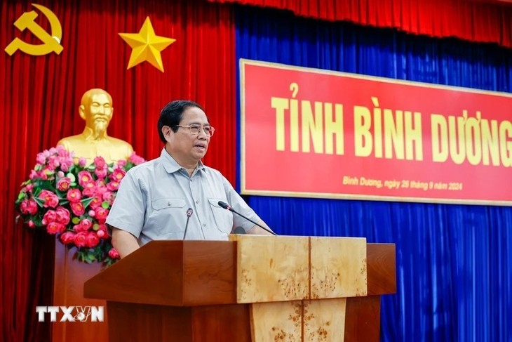 Primer Ministro orienta el desarrollo de Binh Duong - ảnh 1