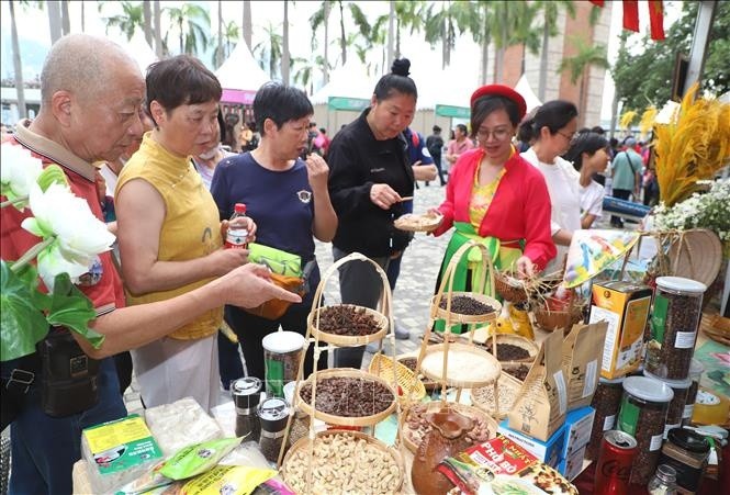 Stand vietnamita resalta en Festival de Intercambio Cultural Asiático en Hong Kong - ảnh 1