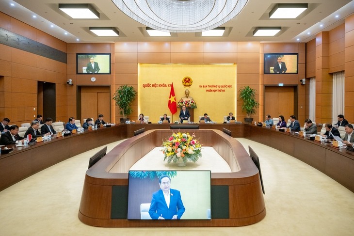 Cumplen preparativos para 41.ª Reunión del Comité Permanente del Parlamento vietnamita - ảnh 1