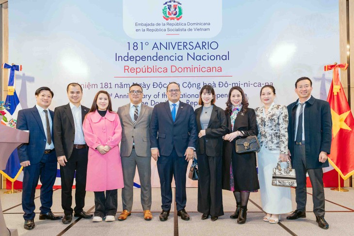 República Dominicana conmemora en Hanói el 181.º aniversario de su Independencia  - ảnh 4