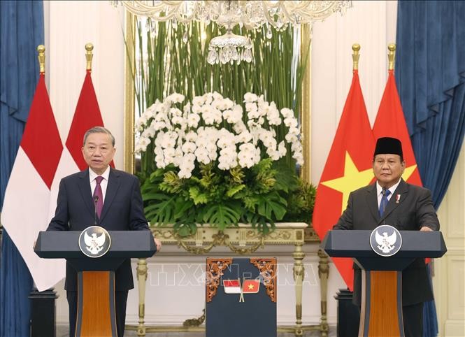 Vietnam e Indonesia elevan sus relaciones al nivel de Asociación Estratégica Integral - ảnh 1