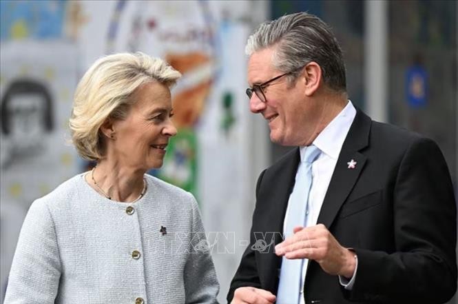 Líderes de la UE y Reino Unido aplauden nueva etapa en las relaciones bilaterales - ảnh 1