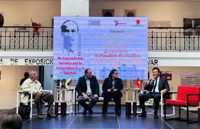 Conmemoran en Venezuela el 135.º aniversario del natalicio del Presidente Ho Chi Minh - ảnh 1